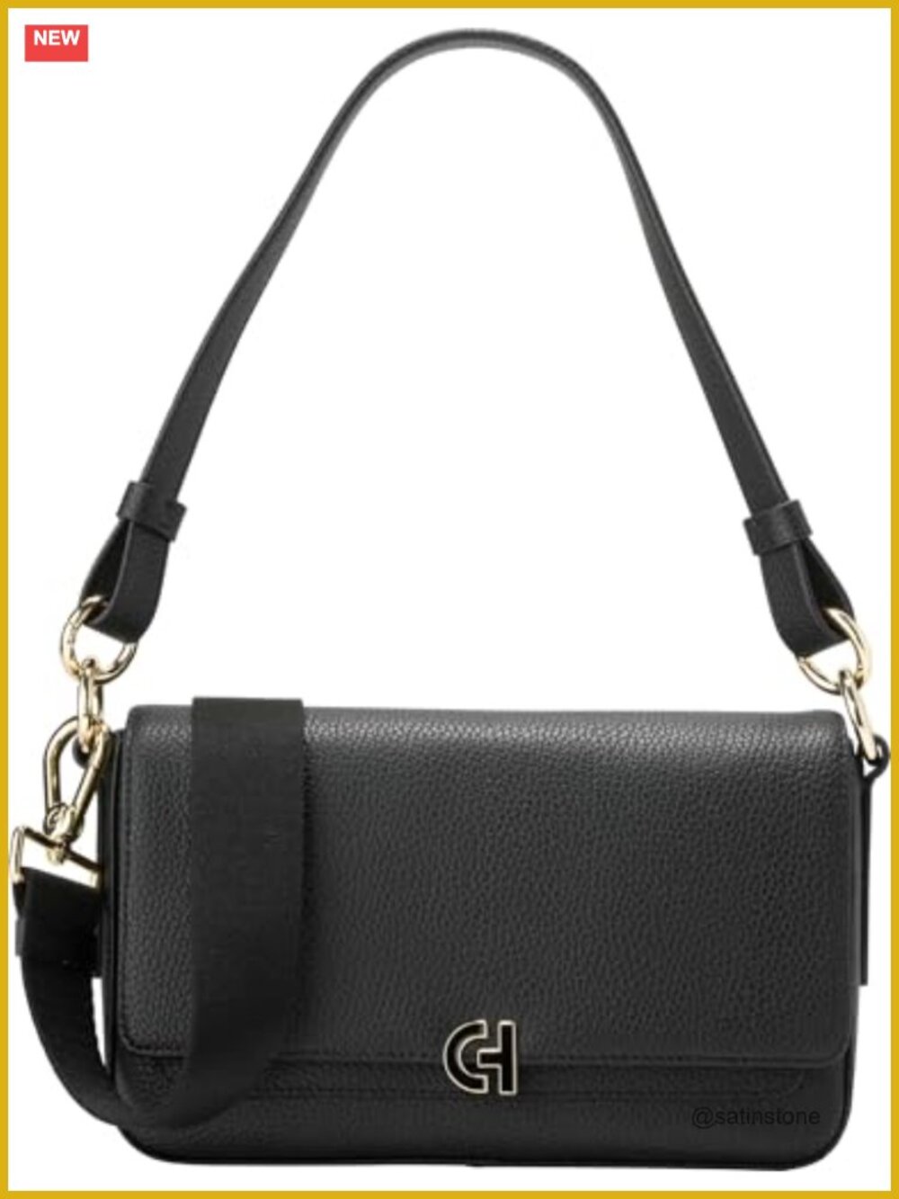 Leather Genevieve Woven Crossbody Shoulder Bag Mini Clutch